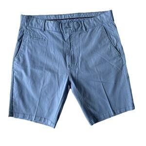 TOSCANO MEN'S‎ SHORTS LIGHT BLUE SIZE 34 USED COTTON Nice Pattern
